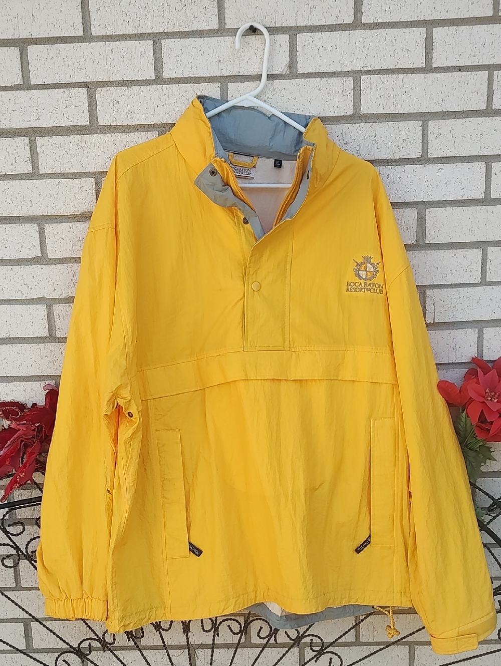 Yellow Pullover Windbreaker - Picture 4 of 10
